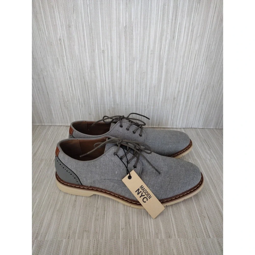 Madden NYC Shoes Men 9 Julian Dress Plain Toe Lace Up‎ Oxford